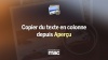 [Aperçu] Copier du texte en colonne