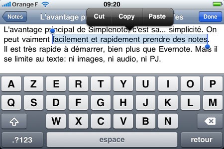 [Utilitaires] Simplenote