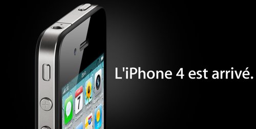 L'iPhone 4 en vente aujourd'hui