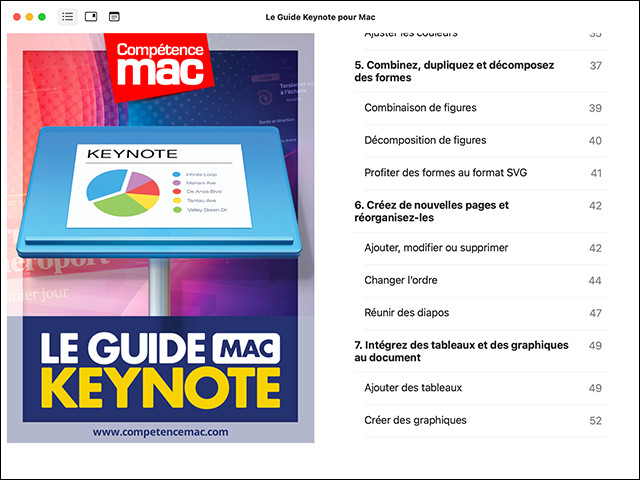 Le guide Keynote pour Mac (ebook)