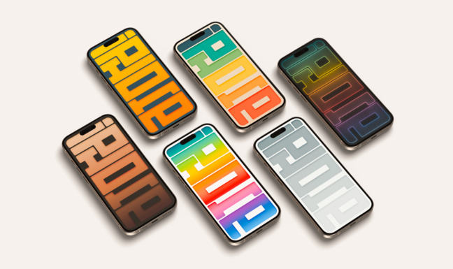 Fun • Des fonds d’écran estampillés iPhone pour… l’iPhone