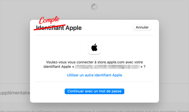 Système • L’identifiant Apple va disparaitre au profit de la dénomination compte Apple