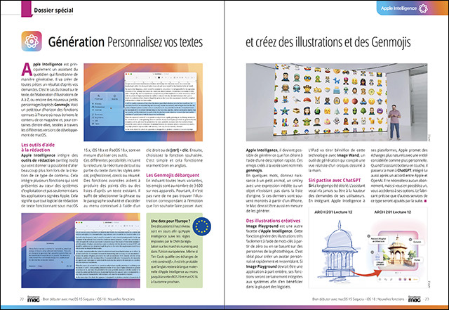 Compétence Mac 86 : Bien débuter sur Mac avec macOS 15 Sequoia • iOS 18 : nouvelles fonctions • Apple Intelligence