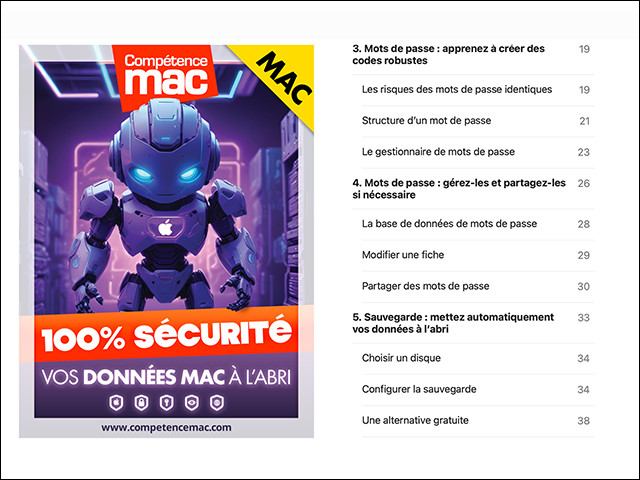 100% Sécurité - Vos données Mac à l’abri (ebook)