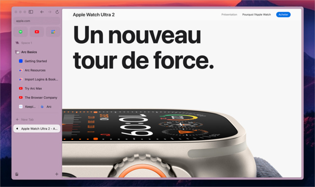 macOS • Arc, un navigateur web boosté à l’IA, résolument tourné vers le futur ?