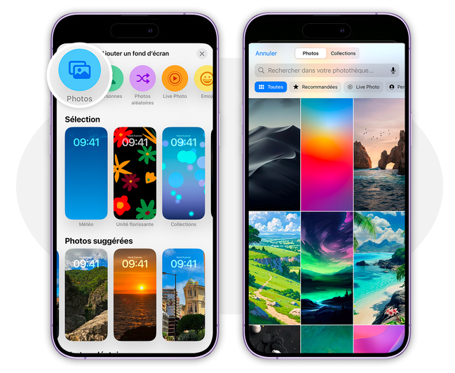 Practical • Change your wallpapers easily on Mac and iPhone/iPad