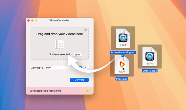 macOS • La conversion vidéo facile et gratuite avec Video Converter