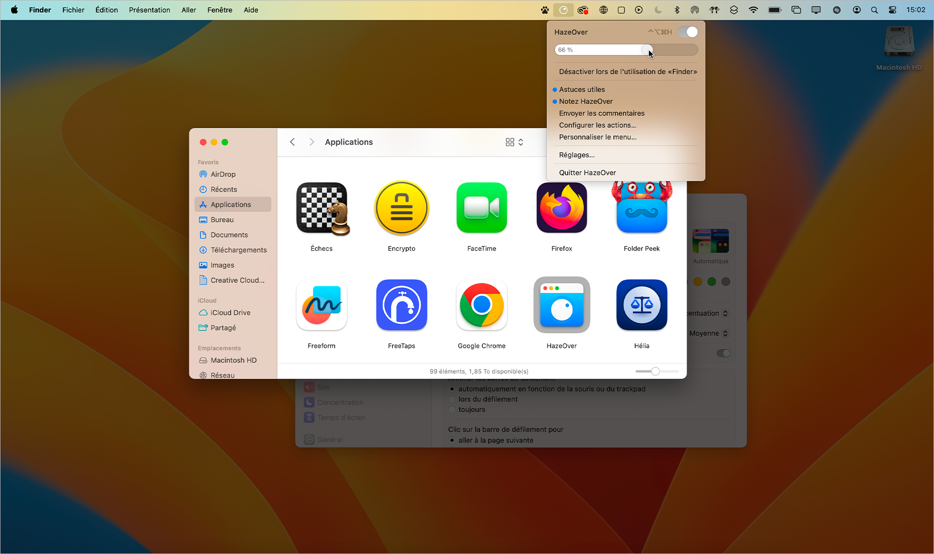 macOS • Concentrez-vous plus facilement sur votre travail grâce à HazeOver