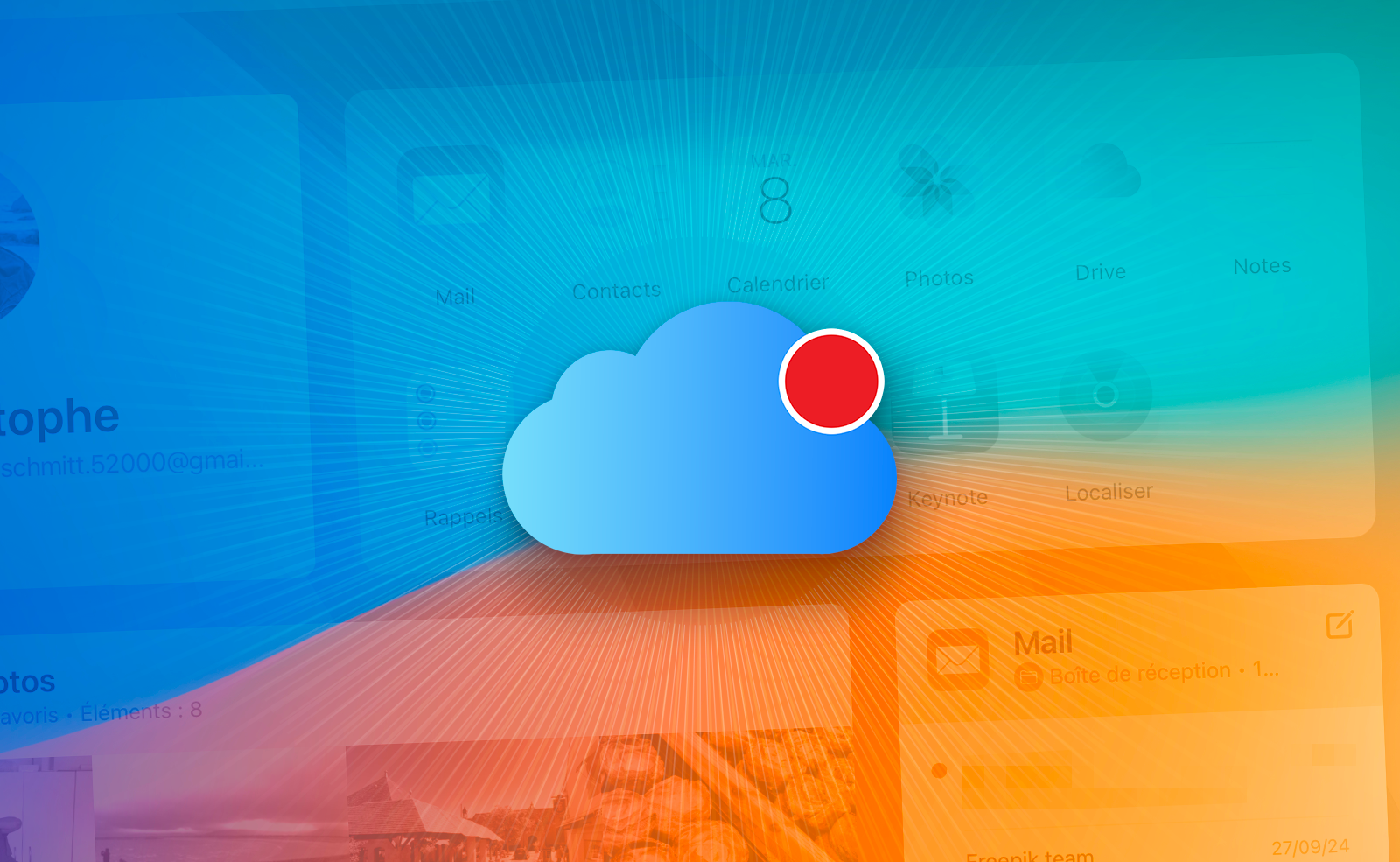 Nouveautés • iCloud.com prend en charge le mode sombre et ajoute des fonctions