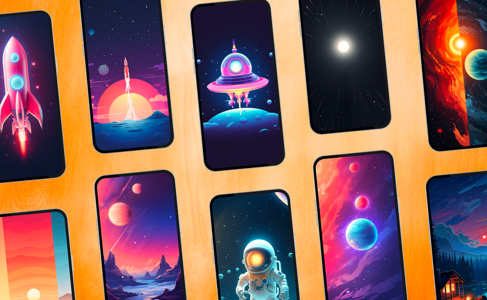 Fun • Out of this world, une collection de 60 fonds d’écran de science-fiction pour iPhone