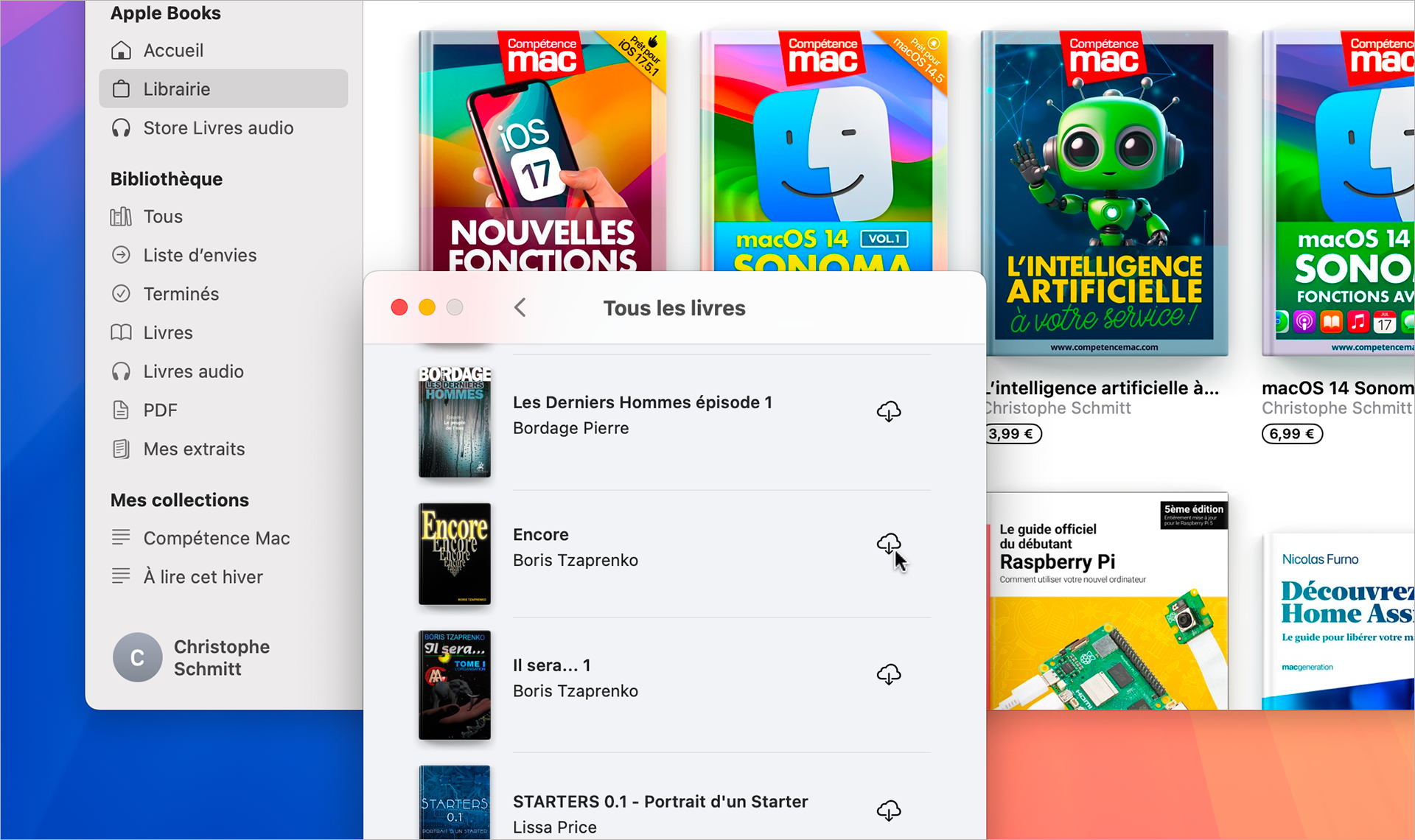 Ebooks • Comment acheter et mettre à jour nos livres depuis un Mac ou un iPhone/iPad