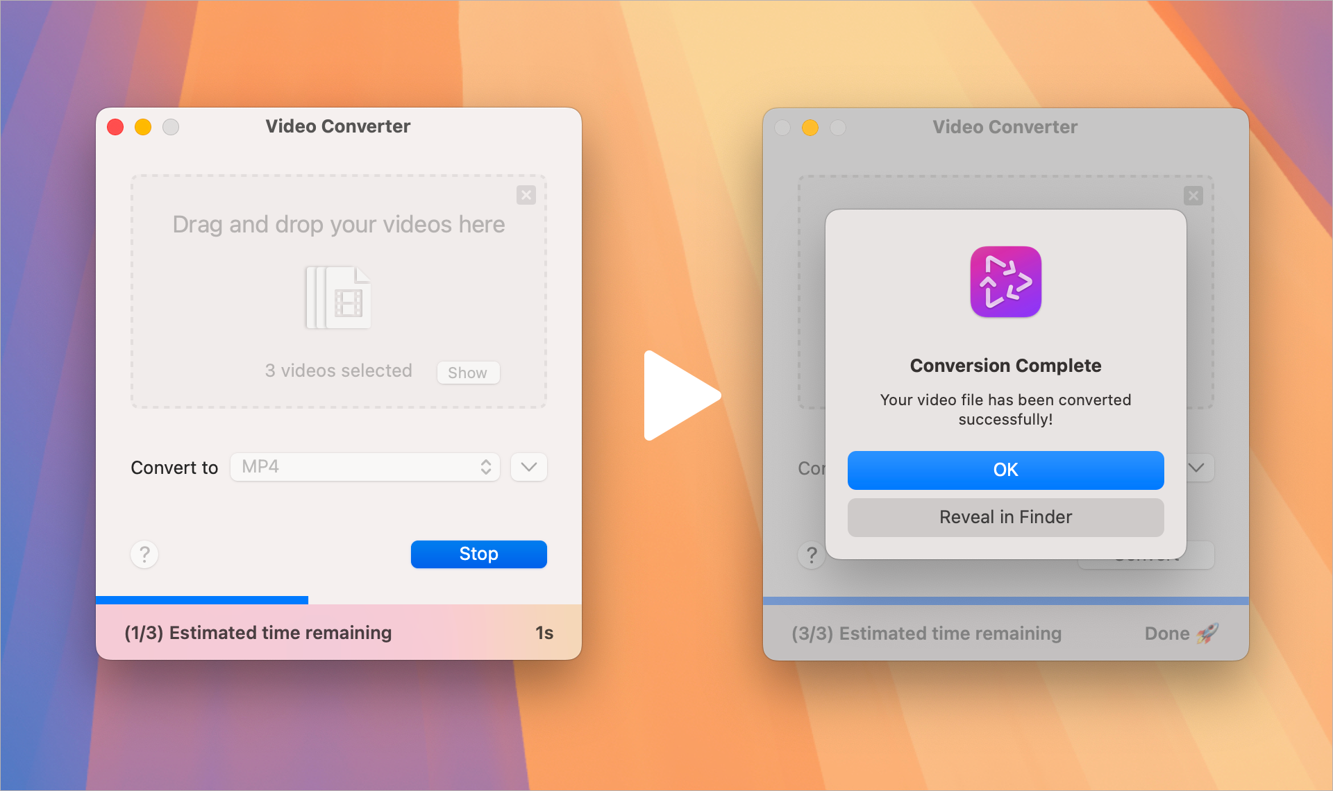 macOS • La conversion vidéo facile et gratuite avec Video Converter