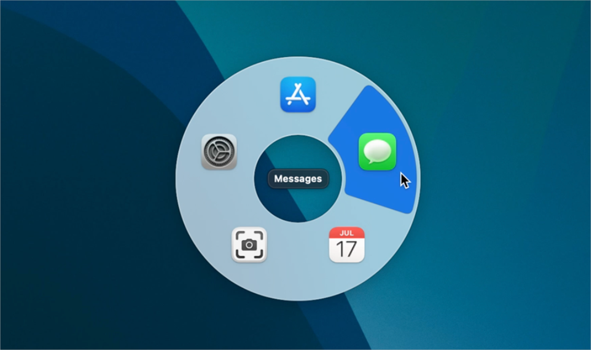 macOS • Pieoneer, le dock circulaire pour lancer vos applications