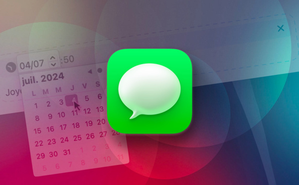macOS Sequoia • Comment envoyer un message à une date ultérieure ?