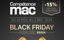 Compétence Mac fait son Black Friday, du 28 novembre au 2 décembre 2024